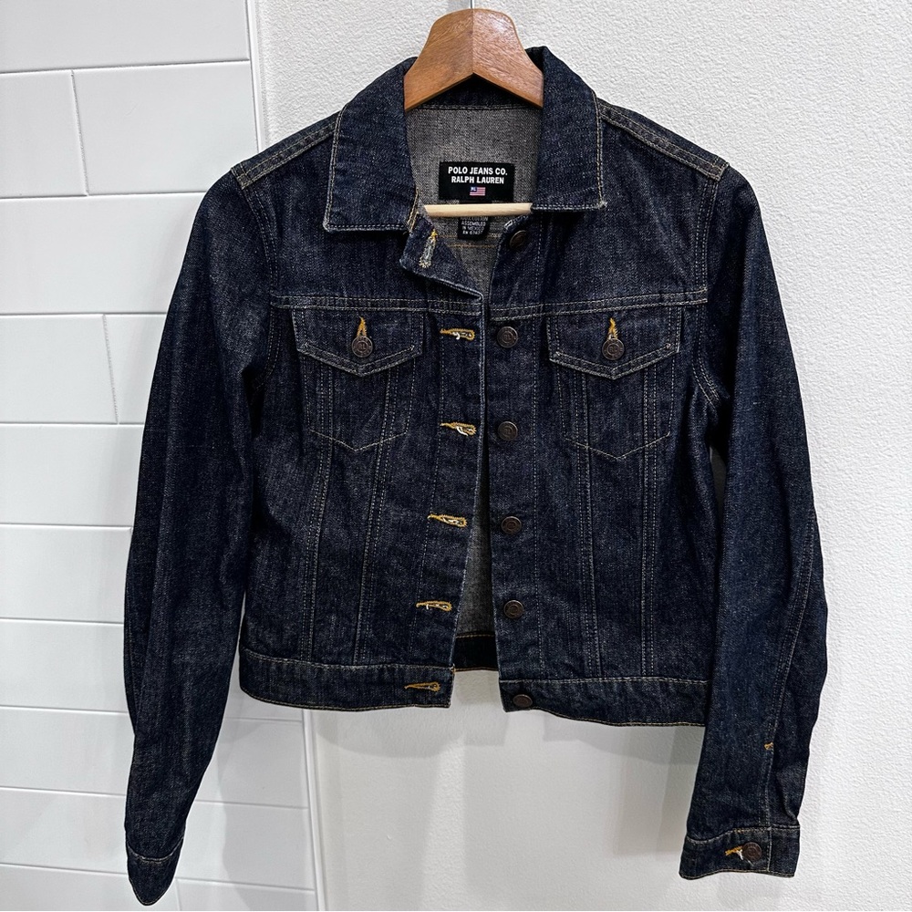 Ralph Lauren Polo Jeans Company Denim Jean Jacket